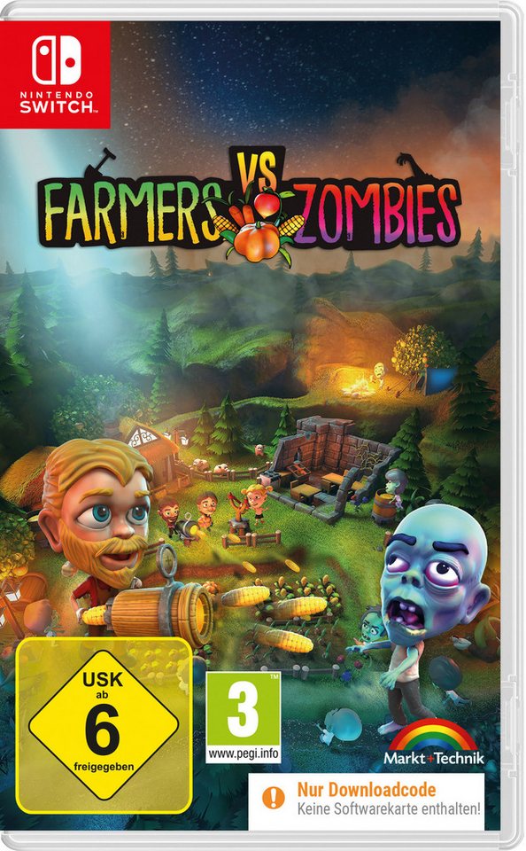 Farmers vs. Zombies Nintendo Switch von Markt+Technik