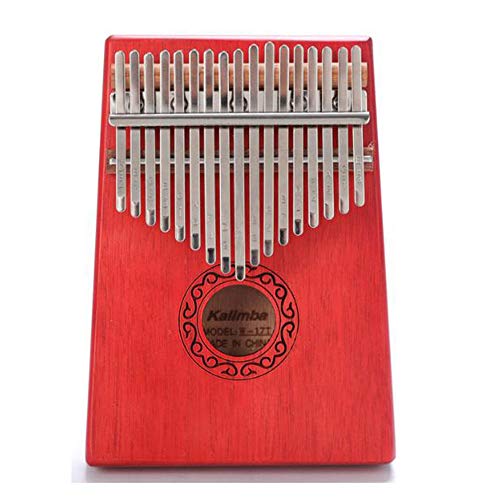 Marran 17 Tasten Kalimba Single Board Mahagoni Daumenklavier Mbira Mini Keyboard Instrument für Musikliebhaber Anfänger Kinder von Marran