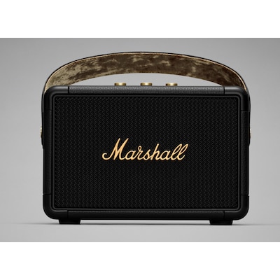 Marshall Kilburn II Tragbarer Bluetooth Lautsprecher Black & Brass schwarz von Marshall