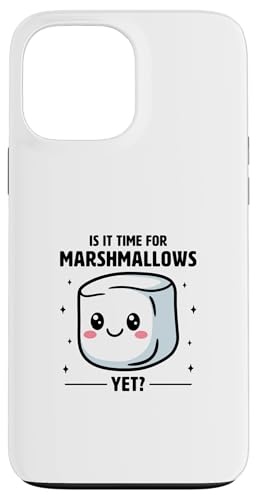 Hülle für iPhone 13 Pro Max Witziger Marshmallow Spruch von Marshmallow Designs