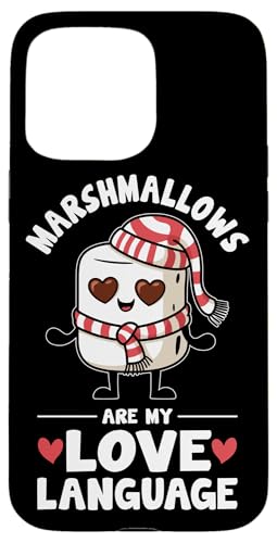 Hülle für iPhone 15 Pro Max Witziger Marshmallow Spruch von Marshmallow Designs