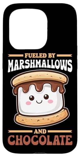 Hülle für iPhone 15 Pro Witziger Marshmallow Spruch von Marshmallow Designs