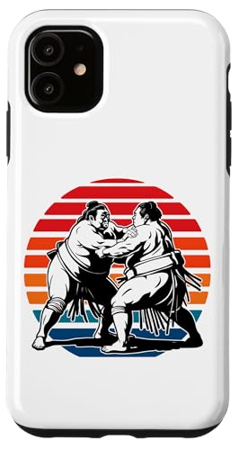 Hülle für iPhone 11 Sumo Fighter Japan Sun Kampfkunst Jahrgang Vintage von Martial Artist Wear