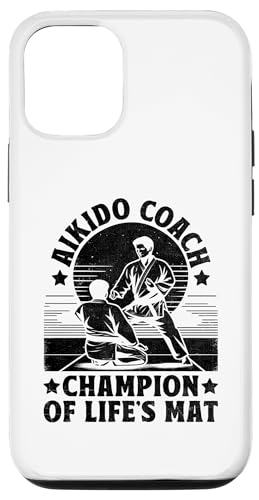Hülle für iPhone 15 Pro Aikido Coach Champion Of Life's Mat Japanische Kampfsportarten von Martial Arts Coaching Gift For An Aikido Coach