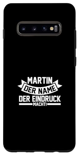 Hülle für Galaxy S10+ Vorname Martin von Martin Geschenk