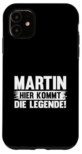 Hülle für iPhone 11 Vorname Martin von Martin Geschenk