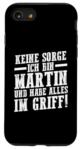 Hülle für iPhone SE (2020) / 7 / 8 Vorname Martin von Martin Geschenk