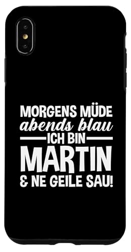 Hülle für iPhone XS Max Vorname Martin von Martin Geschenk