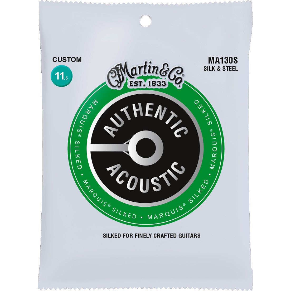 Martin Strings MA130S Authentic Acoustic Silked Silk & Steel von Martin Strings