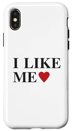 Hülle für iPhone X/XS Marvel Studios Deadpool & Wolverine Heart I Like Me von Marvel