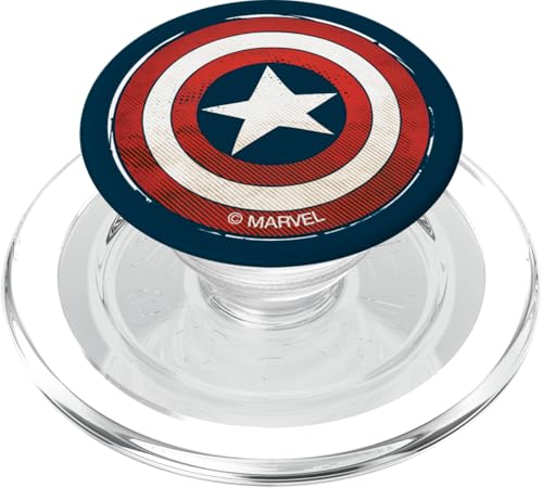 Marvel Captain America Shield Icon PopSockets PopGrip für MagSafe von Marvel