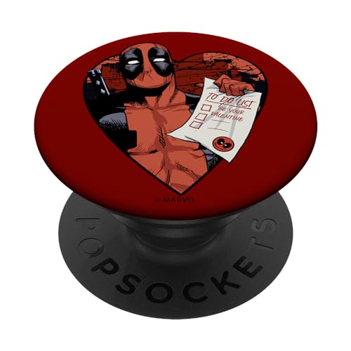 Marvel Deadpool To Do List PopSockets mit austauschbarem PopGrip von Marvel
