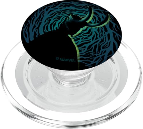 Marvel Loki Dark Silhouette PopSockets PopGrip für MagSafe von Marvel