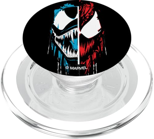 Marvel Venom: Let There Be Carnage Face-Off PopSockets PopGrip für MagSafe von Marvel