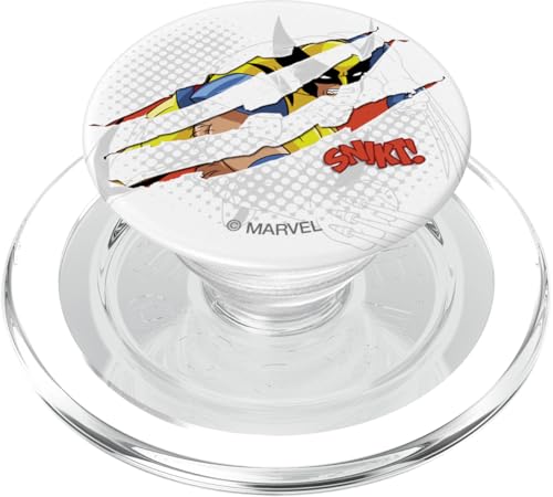 Marvel X-Men Wolverine Claw Mark Snikt! PopSockets PopGrip für MagSafe von Marvel