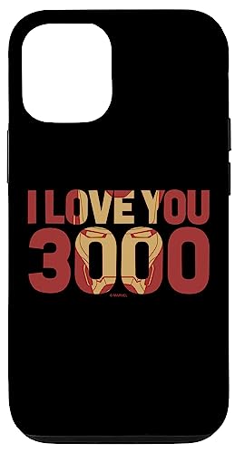 iPhone 12/12 Pro Marvel Avengers Iron Man I Love You 3000 Fill Case von Marvel