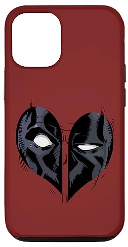 iPhone 12/12 Pro Marvel Deadpool Heart Logo Case von Marvel