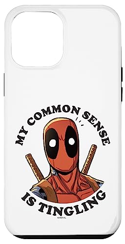 iPhone 12 Pro Max Marvel Deadpool My Common Sense Is Tingling Case von Marvel