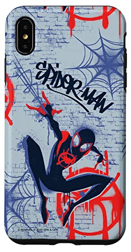 iPhone XS Max Marvel Spider-Man Into the Spider-Verse Graffiti Print Case von Marvel