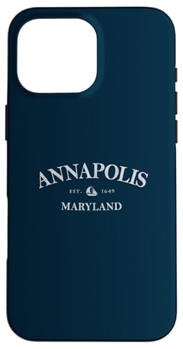 Annapolis Maryland | Annapolis MD Segelboot Hülle für iPhone 16 Pro Max von Maryland Local Apparel