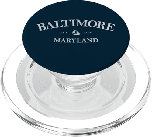 Baltimore Maryland | Baltimore MD Segelboot PopSockets PopGrip für MagSafe von Maryland Local Apparel