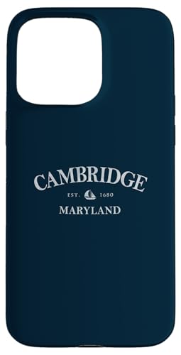 Cambridge Maryland | Cambridge MD Segelboot Hülle für iPhone 15 Pro Max von Maryland Local Apparel