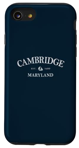 Cambridge Maryland | Cambridge MD Segelboot Hülle für iPhone SE (2020) / 7 / 8 von Maryland Local Apparel