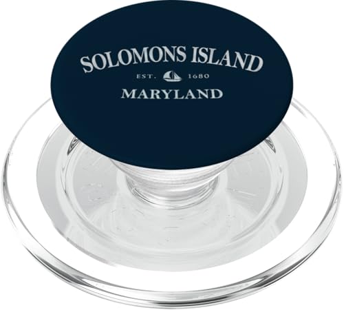 Salomons Island Maryland | Salomons Island MD Segelboot PopSockets PopGrip für MagSafe von Maryland Local Apparel