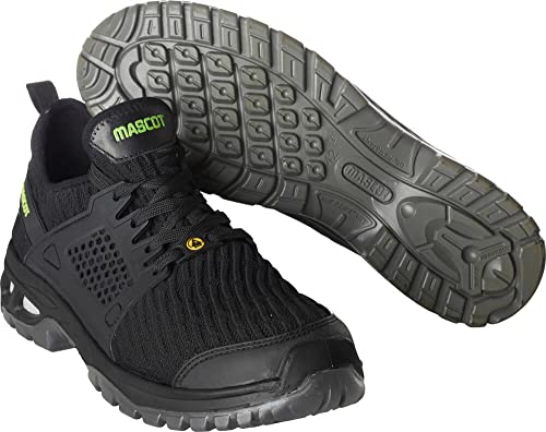 Mascot F0132-996-09 Footwear Energy S1P Sicherheitshalbschuh, Schnürsenkel, Schwarz, 41 Größe von MASCOT