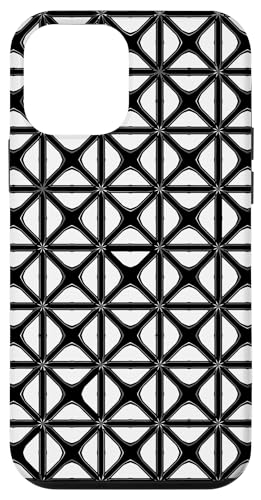 Hülle für iPhone 12 mini Mashrabiya-Stil Geometrisches Muster Ausschnitt Schwarz von Mashrabiya Art Gifts & Geometric Art Tees taiche