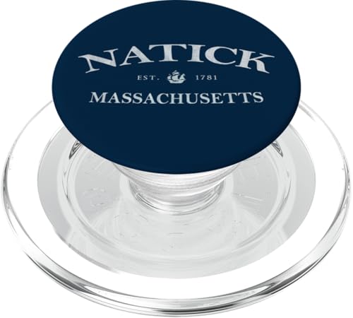 Natick Massachusetts | Natick MA Mayflower PopSockets PopGrip für MagSafe von Massachusetts Local Apparel