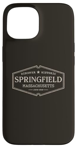 Hülle für iPhone 15 Springfield, Massachusetts | Springfield, MA Historisch von Massachusetts Standard Apparel Co.