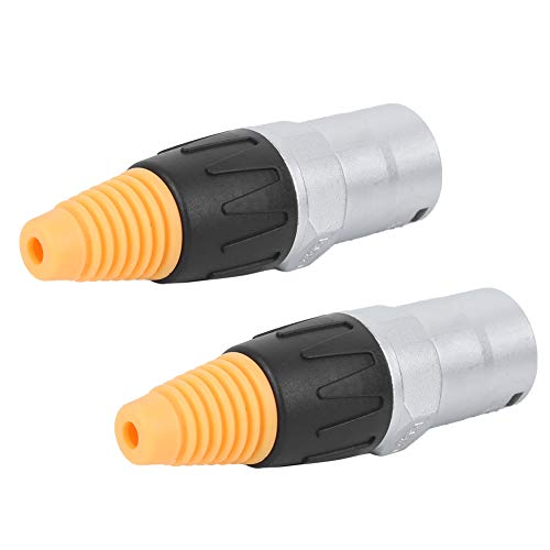 Wasserdichter Stecker, 2 Stück YT RJ45 Stecker wasserdicht Isolationsmaterial schwer entflammbar Anschluss EL RJ WA von Masyrt