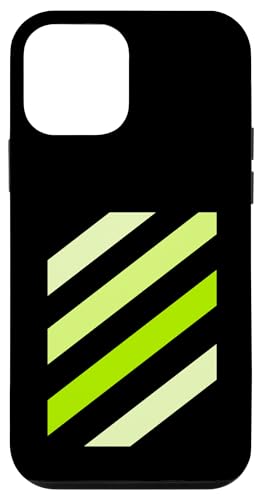 Hülle für iPhone 12 mini Grüne Streifentöne, grüne Grafik von Match Green Color Graphic Tee