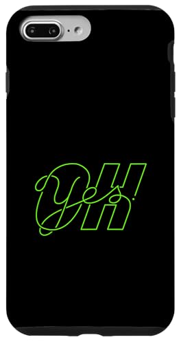 Hülle für iPhone 7 Plus/8 Plus Grüne Oh, Ja, grüne Grafik von Match Green Color Graphic Tee