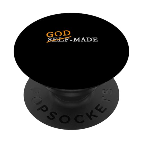 Orange God-Made Orange Farbgrafik PopSockets Klebender PopGrip von Match Orange Color Graphic Tee