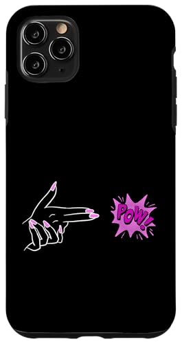 Hülle für iPhone 11 Pro Max Pink Graphic Boy Bye! Rosa Grafik von Match Pink Color Graphic Tee