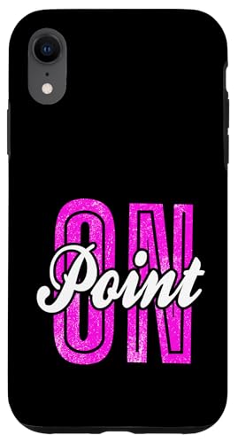 Hülle für iPhone XR Rosa On-Point-Grafik von Match Pink Color Graphic Tee