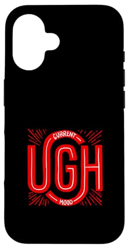 Hülle für iPhone 16 Rot PFUI! Stimmungsrote Grafik von Match Red Color Graphic Tee