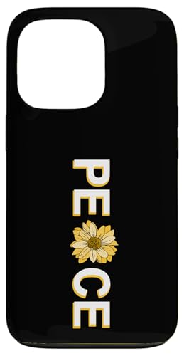 Hülle für iPhone 13 Pro University Varsity-Gold Peace Flower Varsity-Gold Gelb von Match University Varsity-Gold Color Graphic Tee