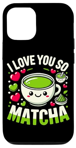 Hülle für iPhone 15 Gesundes Getränk Antioxidantienreiche von Matcha-tee Grüner Tee Japanischer Tee