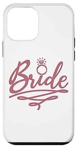 Braut, Junggesellinnenabschied, Brautparty, Hochzeit, passend Hülle für iPhone 12 mini von Matching Bachelorette Party Gifts by Art Like Wow