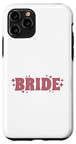 Braut Hochzeit Junggesellinnenabschied Braut Retro Groovy Braut Hülle für iPhone 11 Pro von Matching Bachelorette Party Gifts by Art Like Wow