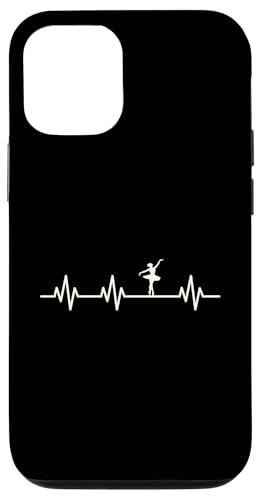 Hülle für iPhone 12/12 Pro Ballerina Heartbeat Life Ballett Herz EKG Pulse von Matching Ballet Dance Recital Merch for Ballerinas