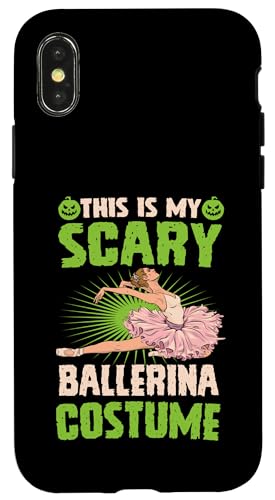 Hülle für iPhone X/XS This Is My Scary Ballerina Kostüm Ballett Halloween Party von Matching Ballet Dance Recital Merch for Ballerinas