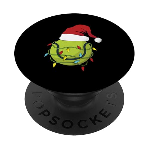 Weihnachtstennis PopSockets Klebender PopGrip von Matching Christmas Friends Family Tennis