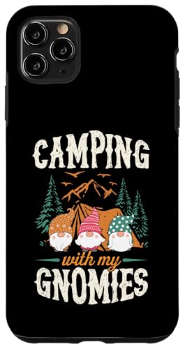 Hülle für iPhone 11 Pro Max Camping With My Gnomies Cottagecore Camping Zwerge von Matching Family Camping and Campfire Essentials