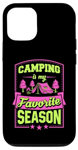 Hülle für iPhone 12/12 Pro Camping ist meine Lieblingsjahreszeit von Matching Family Camping and Campfire Essentials