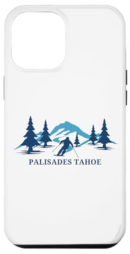 Palisades Tahoe California Skigebiet Skifahrer Hülle für iPhone 12 Pro Max von Matching Family Ski Resort California