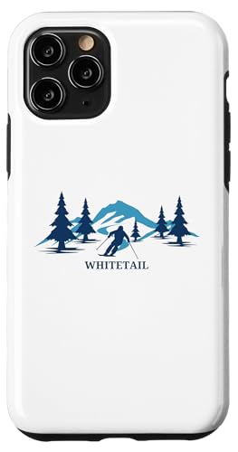 Hülle für iPhone 11 Pro Whitetail Pennsylvania Skigebiet Skifahrer von Matching Family Ski Resort Pennsylvania